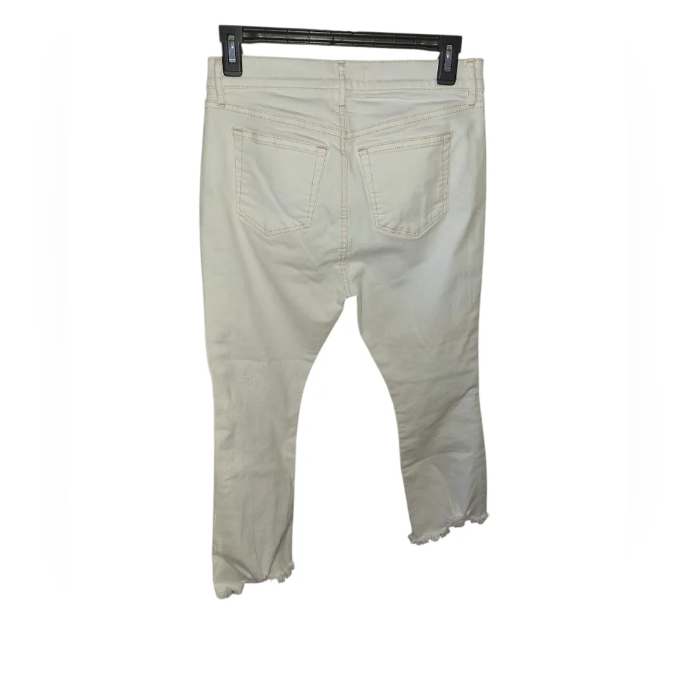 LOFT High Waist Flare Crop Jeans - Picture 3 of 6